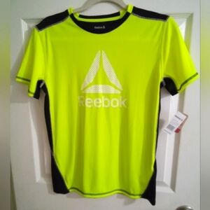 Reebok Boys Neon Yellow Shirt